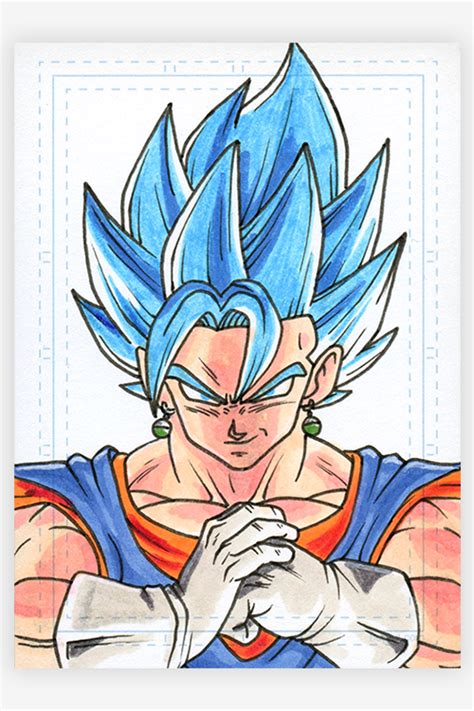 Vegito Ss Blue By Sam Mayle Hero Complex Gallery