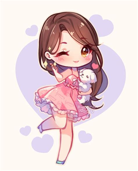 Video Commission Beauty Love By Hyanna Natsu Chibi Girl Drawings