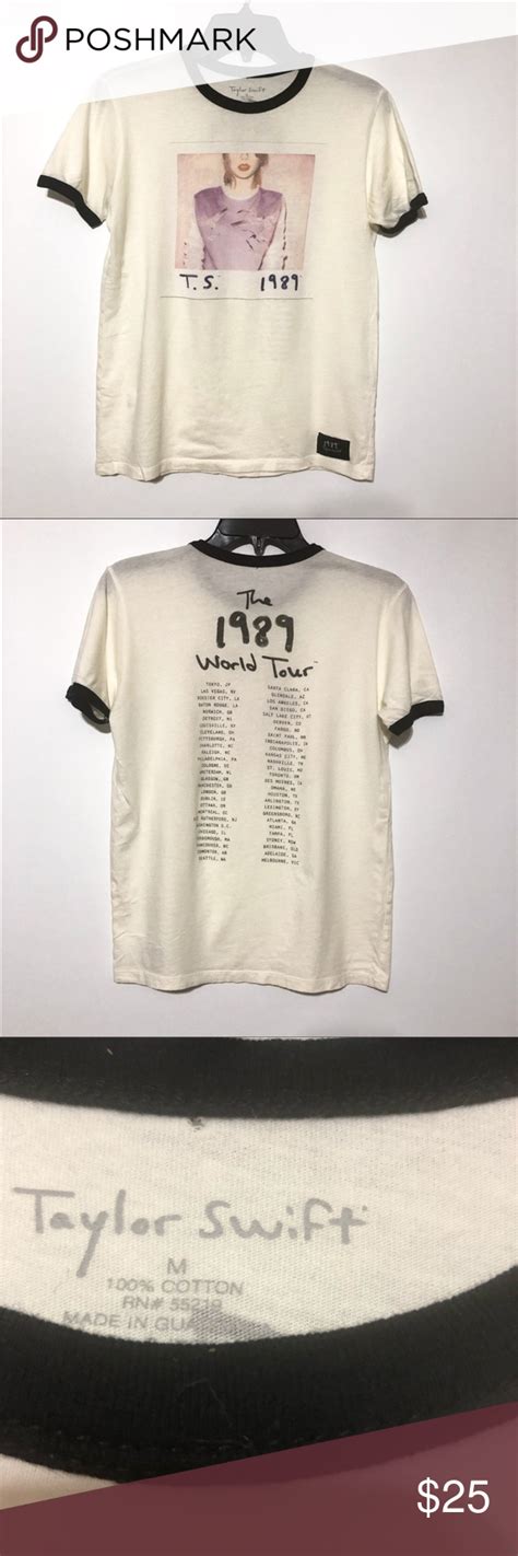 Taylor Swift 1989 World Tour Graphic Tee Clothes Design T Shirts For