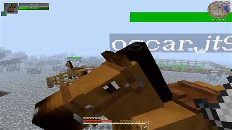 Como bajar del caballo en Minecraft 1.5.2 y 1.6 (MoCreatures) - video
