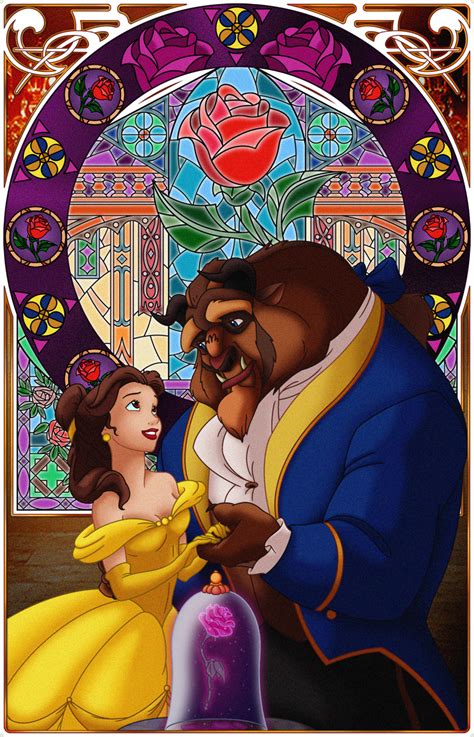 Beauty And The Beast Disney Princess Artwork Disney Fan Art Disney