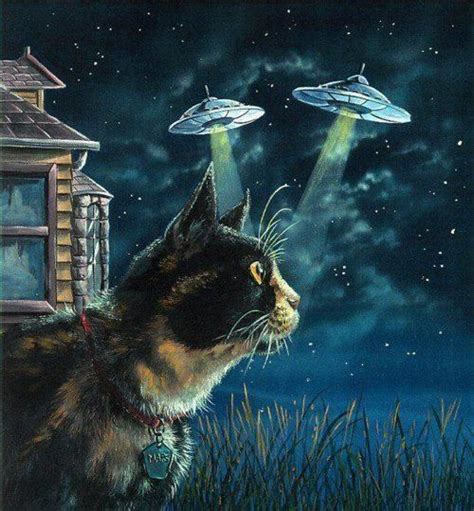 Pin By Sherrie Kling On FᎪnᎢᎪᏚy Alien Art Alien Artwork Cat Art