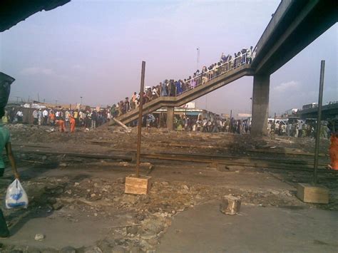 Lasg says oshodi market demolition is for the greater good. Pictures Of Oshodi Market Demolition - Politics (6) - Nigeria