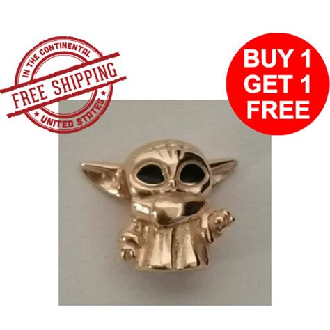 Special Edition Baby Yoda Charm The Child Rose Gold Charms Etsy