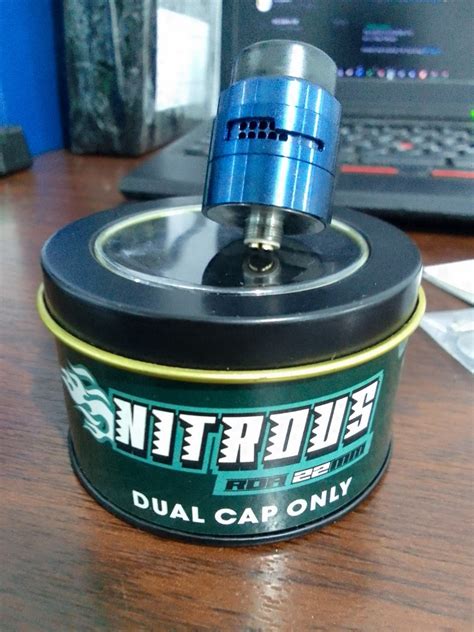 Nitrous Rda 22mm Dual Cap Only On Carousell