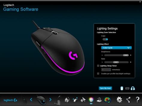 There are no downloads for this product. Customize lighting settings on the G PRO gaming mouse with Logitech Gaming Software