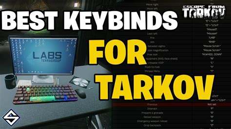 Best Keybinds For Escape From Tarkov Youtube