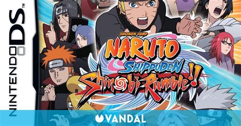 Naruto Shippuden Shinobi Rumble Videojuego Nds Vandal
