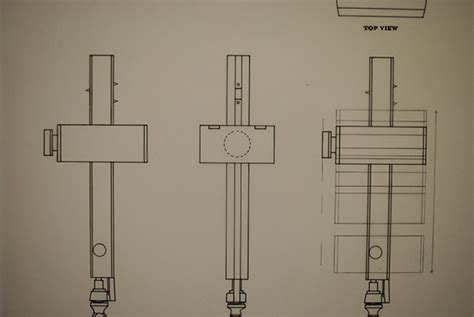 Marking Gauge Orthographic Drawing On Risd Portfolios