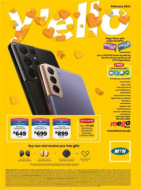 Mtn 8 cup 2020 fixtures let you see all upcoming matches in mtn 8 cup 2020 and see available odds offered by bookmakers for all future matchups. MTN Specials Yello February 2021 | MTN February Catalogue ...