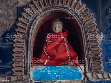 Inside Shwe Yan Pyay Temple In Nyaungshwe Myanmar Stock Photo