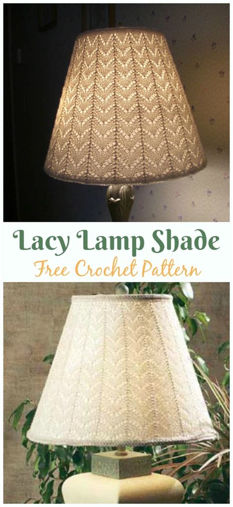 Crochet Lamp Shade Free Pattern Instructions