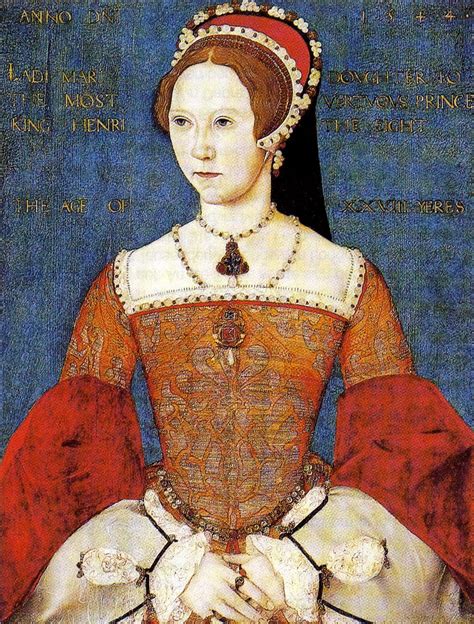 Princess Mary Tudor Age 28
