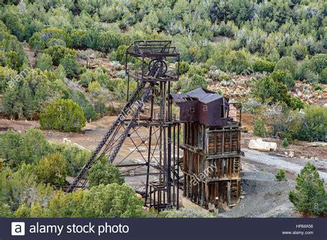Mining Equipment Kelly Mine Zinc Kelly Ghost Town Near Magdalena