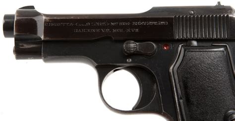 Wwii Deactivated Italian Beretta 1934 Pistol