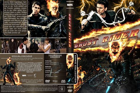 Ghost Rider Dvd Cover 2007 R2 German