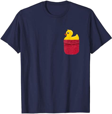 Rubber Ducky Pocket T Shirt Funny Rubber Duck Shirt In 2020 Duck