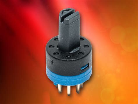 Subminiature Rotary Switches Provide Two To Eight Positions