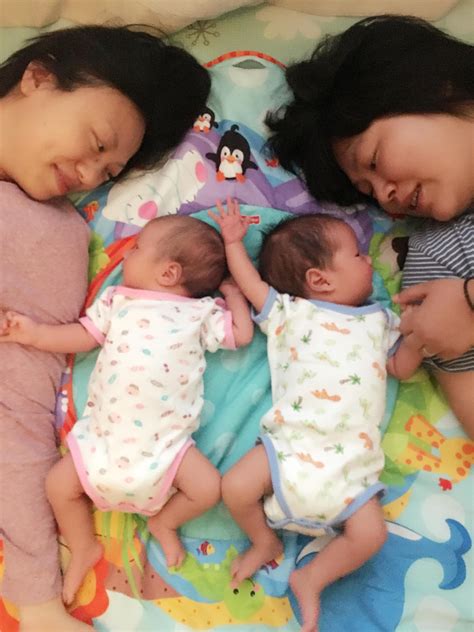 Undaunted By Chinas Rule Book Lesbian Couple Welcomes Their Newborn