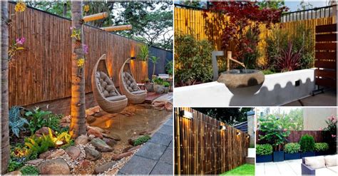 Bamboo dividers keep the bamboo from overgrowing into the wooden plank path, which is super handy too. 20 Amazing Bamboo Fence Ideas To Beautify Your Outdoors