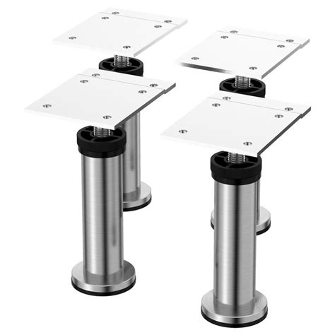 The furniture leg fits both kitchen and bathroom as well as sideboards, storage furniture or. IKEA - CAPITA Leg stainless steel | Adjustable furniture ...