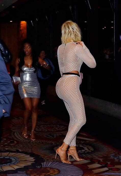 Khloe Kardashian Totally See Through Bodysuit Ph