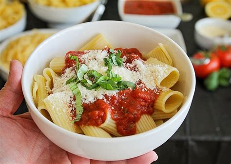 However, it never hurts to add a salad or cooked vegetable to the situation to make the whole meal feel a bit more, well, whole. Build Your Own Pasta Bar + Free Printables | Somewhat Simple