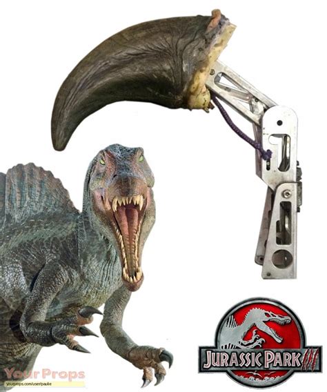 Jurassic Park 3 Hero Spinosaurus Claw Original Movie Prop