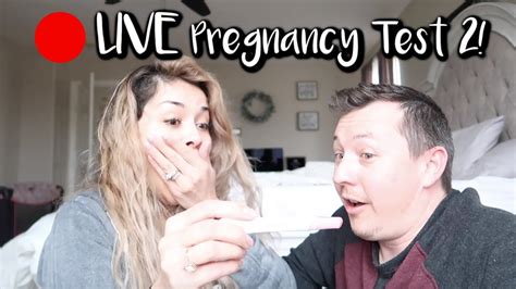 Live Pregnancy Test 2 Youtube