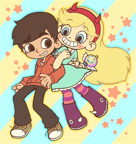 Star Butterfly And Marco Diaz Star Vs The Forces Of Evil