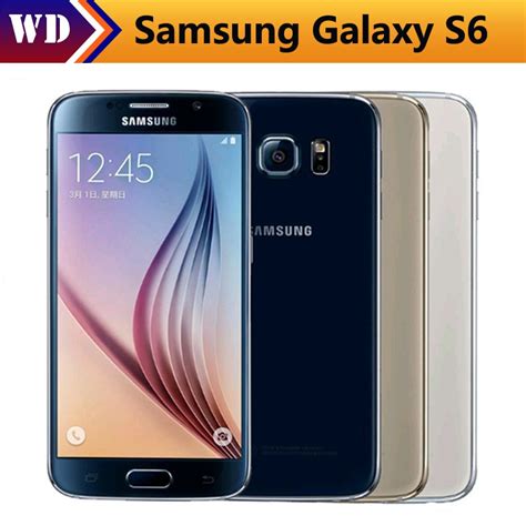 Samsung Galaxy S6 Original Unlocked 4g Gsm Mobile Phone G920 Octa Core