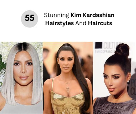 55 stunning kim kardashian hairstyles and haircuts fabbon