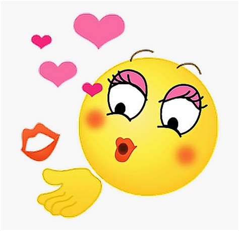 Emoticons Stickers Love Emotions Kiss Emojistickers Love You Kiss