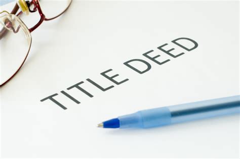 What Is The Differnece Between A Title And A Deed Sobha Ltd