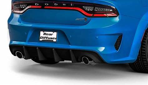 Buy Rear Diffuser Compatible with 2015-2022 Dodge Charger SRT Hellcat