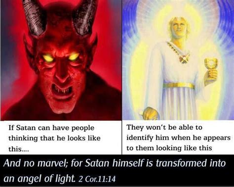 It was an unflattering characterization of shylock in a play that. 2 Corinthians 11:14 But I am not surprised! Even Satan disguises himself as an angel of light ...