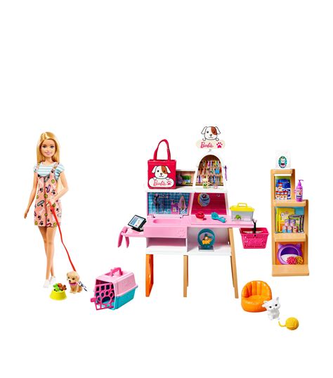 Barbie Doll And Pet Boutique Play Set Harrods Uk