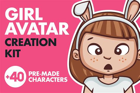 Kids Avatars Creator 80 Characters Girl Cartoon Cartoon Boy Avatar