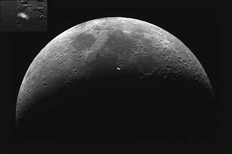Iss Crossing A Moon Full Of Craters Photo And Video