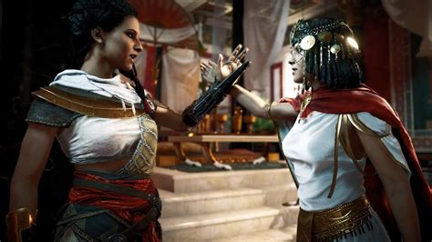 Aya Threatens Cleopatra Assassin S Creed Origins Youtube