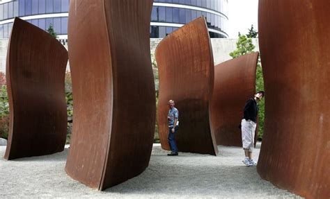 Incredible Richard Serra Sculpture Seattle 2022