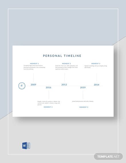 Personal Timeline 27 Examples Format Pdf Examples