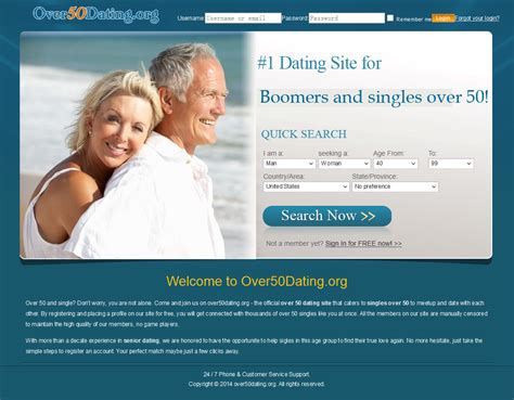 New Over 50 Dating Site That Focuses On Singles Over 50 Years Of Age
