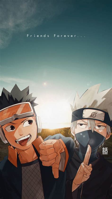 Obito And Kakashi Wallpaper By Aduniis A7 Free On Zedge
