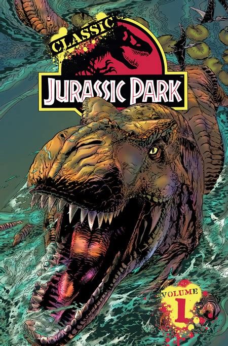 Classic Jurassic Park Volume 1 Park Pedia Jurassic Park Dinosaurs