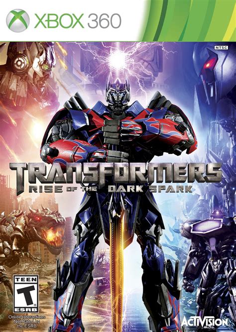 The autobots and decepticons scramble to deal with the arrival of the dark spark, a source of great power that could bring victory to either side. Transformers Rise of the Dark Spark Xbox 360 game