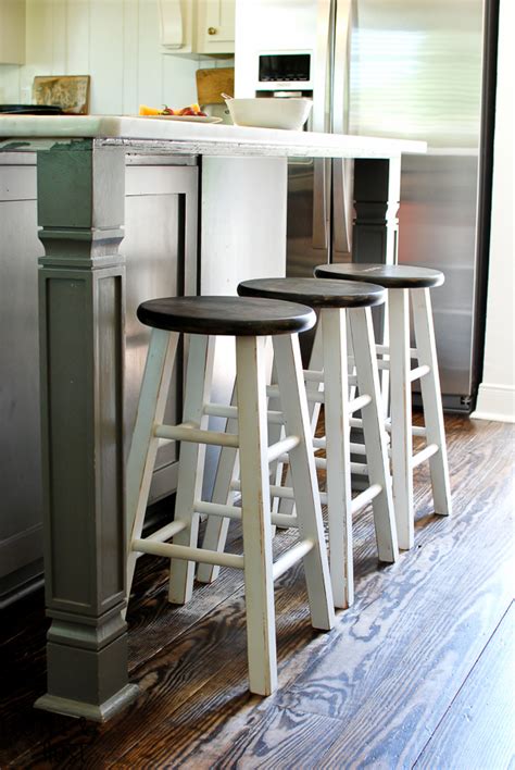 Krylon also provides a spray paint called glitter blast spray paint. Cheap to Chic Bar Stool Makeover With My NEW Spray Tent ...