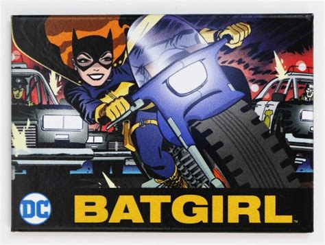 Darwyn Cooke Batgirl Fridge Magnet Gotham City Batman Robin Dc Comics