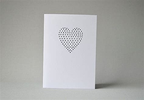 Dotty Love Heart Card Fun Love Card Valentines By Lucysaysido Heart