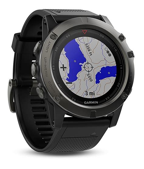 Slate gray with black band. Garmin Fenix 5 - GPS Watch with Maps - Best Hiking